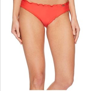 Luli Fama red bikini bottoms